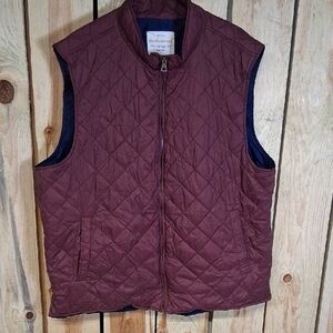 Weatherproof Vintage Maroon Quilted Vest Size XXL Hiking Camping Outdoors